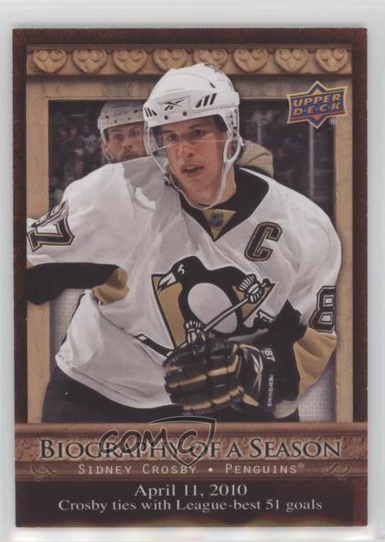 2010-11 Upper Deck Biography of a Season Sidney Crosby #BOS2 5km