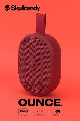 Brand New Skullcandy Ounce Portable Speaker Powerful Sound,Long Battery.