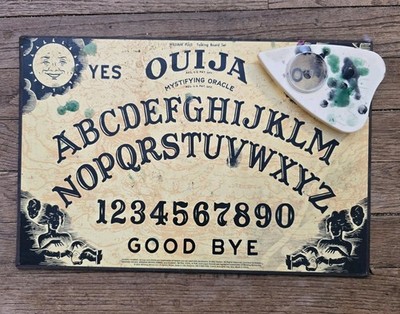 Haunted Ouija Board, Never Been Closed, Used To Cobtact A Variety Of Entities