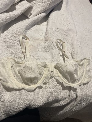 Aerie Sz 36B Sheer Lace Push-up Without Padding Underwire Bra 