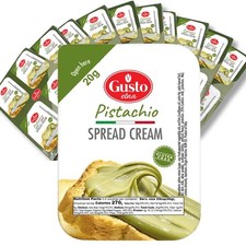 Pistachio Cream Cups, 40 Cups, Sweet Pistachio Spread, Gluten-Free, Convenien...