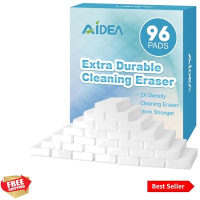 Magic Sponges Cleaning Eraser, 2X Density Stronger Sponge for Household, Powe...