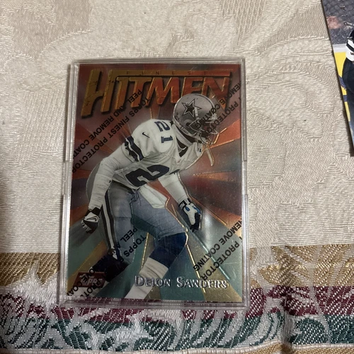 1997 Topps Finest - Deion Sanders #90 Refractor