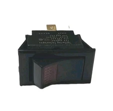 Carling Technologies Rocker Switch Illuminate Red LTILA71-6S-BL-RC-NBL/125N