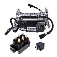 Kompressor Luftfahrwerk & Relais Komplett FüR 07-15 Audi Q7 4LB 3.0L Diesel