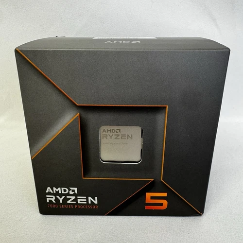 AMD Ryzen 5 7600 Processor 6-Core 3.8GHz AM5 65W  Desktop CPU 100-100001015BOX