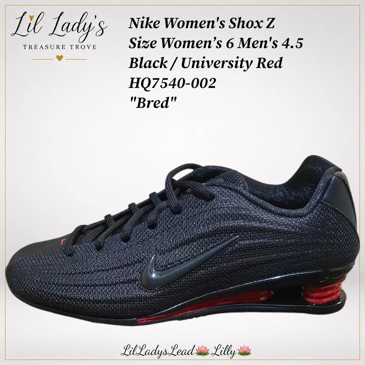 Nike Shox Z Bred W - HQ7540-002 for sale | eBay
