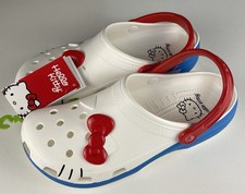 Crocs Hello Kitty I Am Classic Clog Shoes Red Bow NEW
