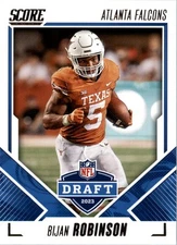 2023 Score NFL Draft #1 Bijan Robinson - FB