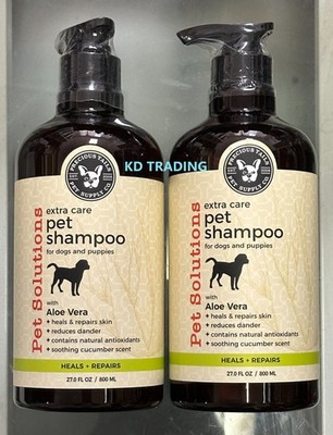 (2-Pk) PRECIOUS TAILS Extra Care PET Skin Healing Repair SHAMPOO Reduce Dander