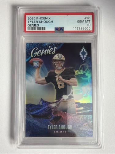 Tyler Shough #20 2025 Panini Phoenix Genies card