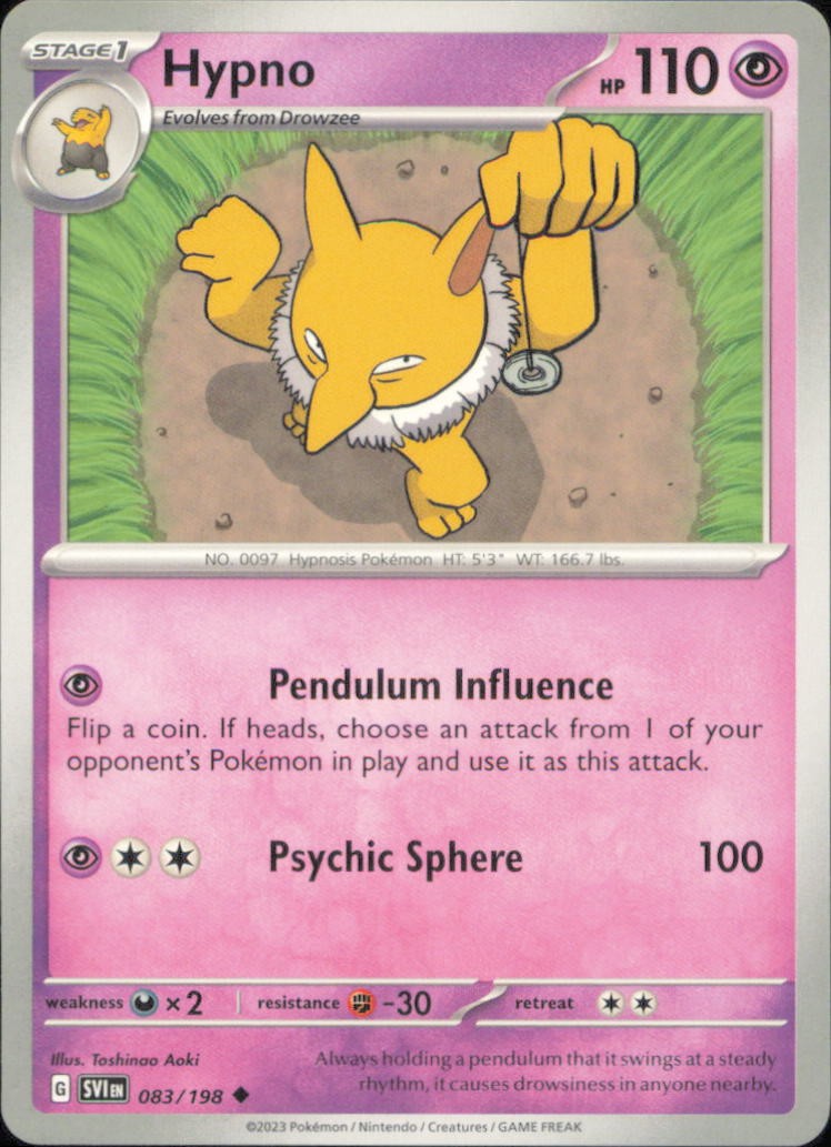 Pokemon TCG Scarlet & Violet (SVI) Choose Your Card NM Holo / Reverse / Rare