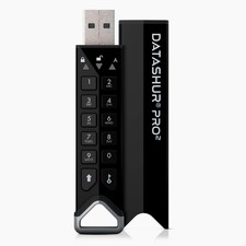 64GB Black Hardware Encrypted USB Flash Drive...