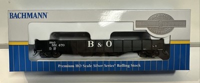 Bachmann HO Scale RTR B&O Baltimore & Ohio 50'6'' Drop End Gondola Car #551470