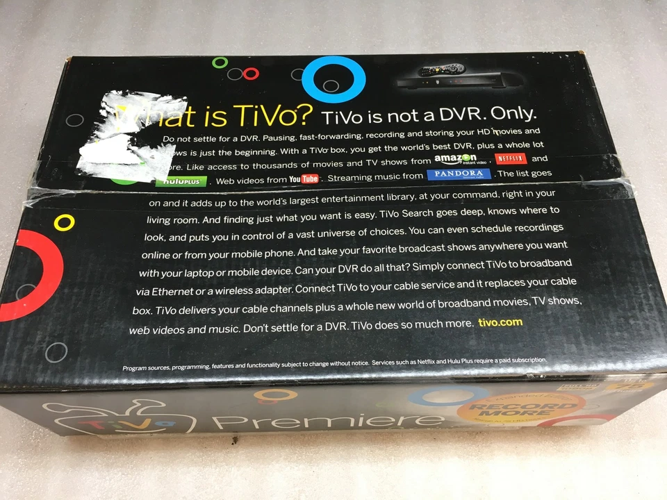 Tivo TCD746500 TiVo Premiere Series 4  500 GB DVR  - No Remote - Image 2 of 4