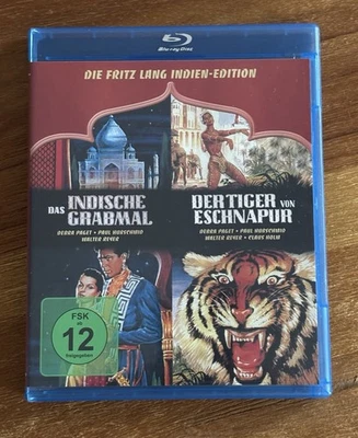 FRITZ LANG INDIEN-EDITION Das Indische Grabmal & Der Tiger von Eschnapur Bluray - Bild 1 von 3