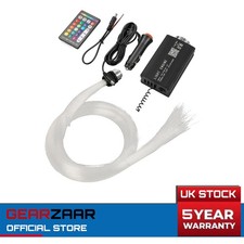 Fiber Optic Kit Lights w Remote Star Light Kit 500pc Fiber Optic Fiber Optic Car