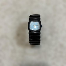 Ladies Watch Black Stainless Steel Jewelry Fashion Bracelet Link Watch