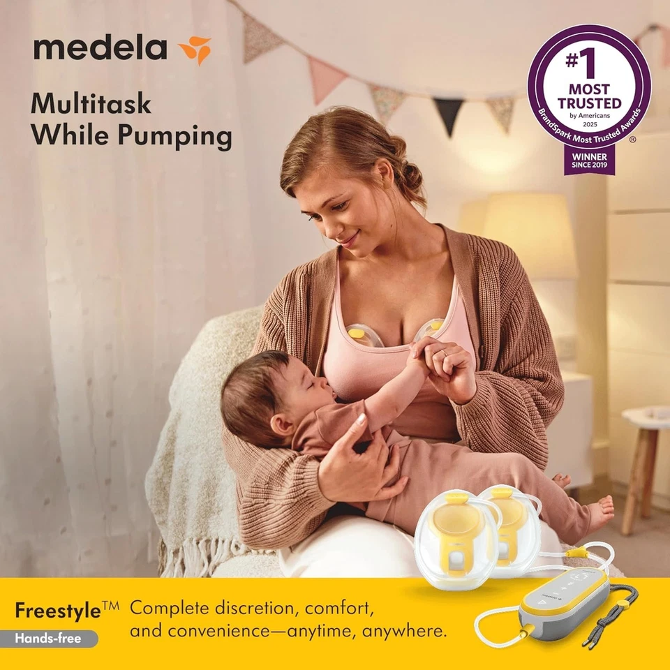 Freestyle Double Electric Breast Pump with App - Image 4 of 4