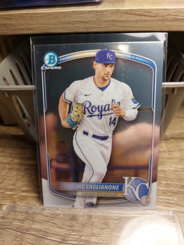 2025 Bowman Jac Caglianone Chrome Prospects #BCP-103 ~ Kansas City Royals