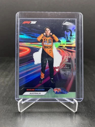 2025 Topps Chrome Formula 1 F1 Oscar Piastri Neon Nations SP #NN-3