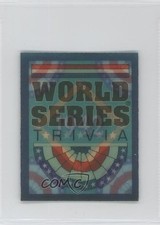 1991 Score World Series Trivia Inserts Redbirds Roll #33 t3w
