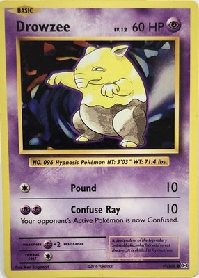 Drowzee 49/108 Evolutions Regular