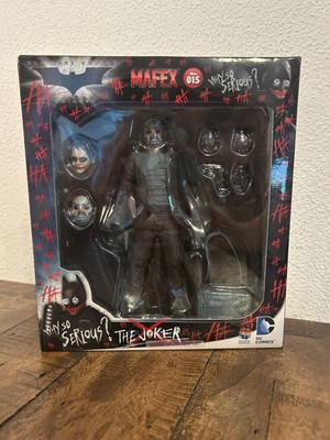 MAFEX Joker Bank Robber 015 Action Figure Authentic US Seller