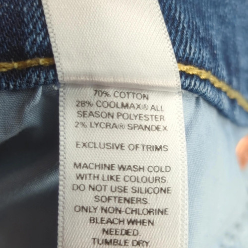 DUER Jeans Mens 31x29 Performance Denim Button Fly Stretch Straight Leg Coolmax - Bild 5 von 11