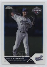 2023 Topps Pro Debut Chrome Jordan Sprinkle #PDC-15 6u5