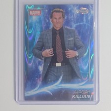 Topps Chrome Marvel Aldrich Killian Iron Man 3 #33 Base Non-Sport Trading Card