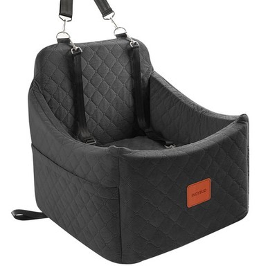 Small Dog Car Seat, Memory Foam Dog Booster Car Seats with Thick Cushion for ...