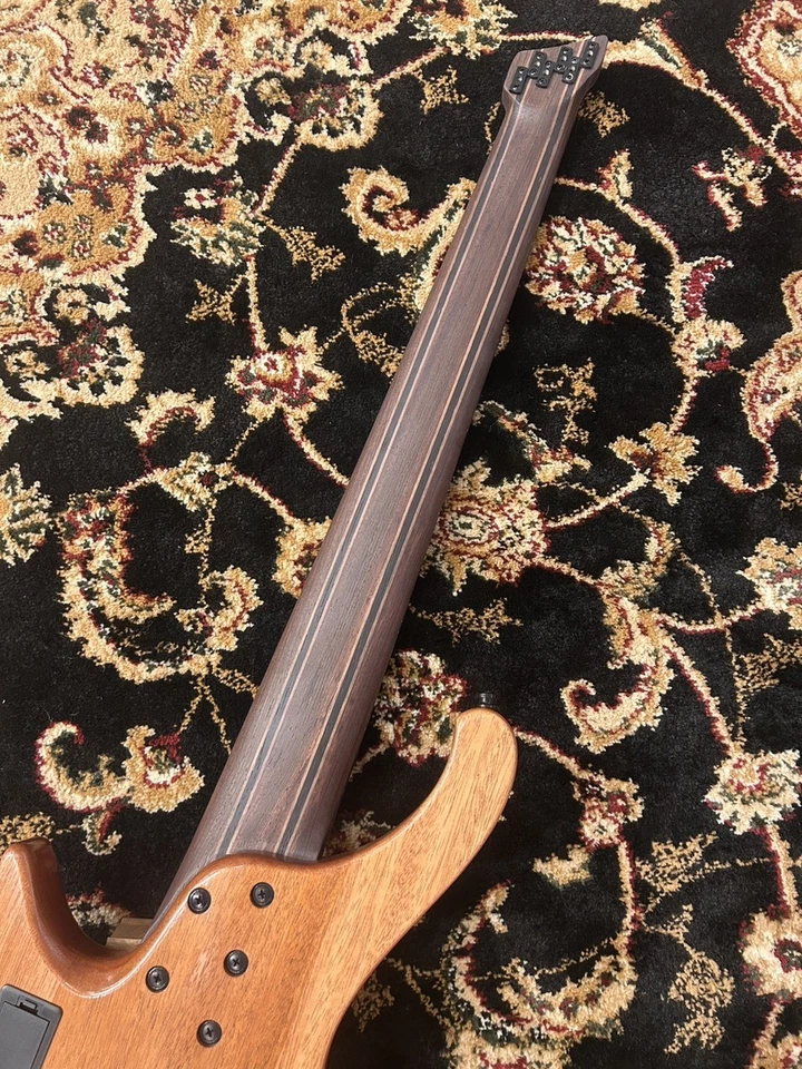 Bajo Ibanez EHB1506MS marrón antiguo 6 cuerdas bajo brillo usado - Imagen 2 de 4