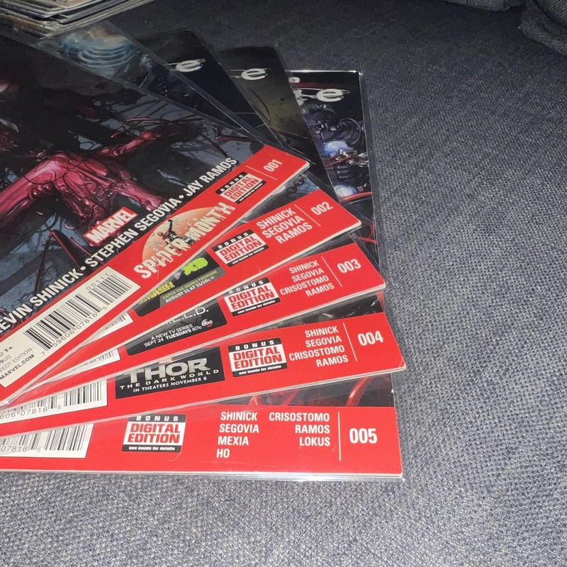 Marvel Superior Carnage #001-005 (2013) 5-Issue Comic Lot Set Bonus Digital