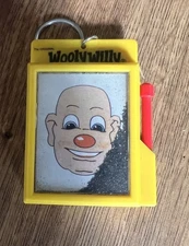 Vintage The Original Wooly Willy Mini Key Chain 1996 Basic Fun Toy, Works!