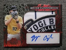 2024 Leaf Trinity Bryce Cunningham Auto Yogi Patch 1/1! Yankees Prospect 