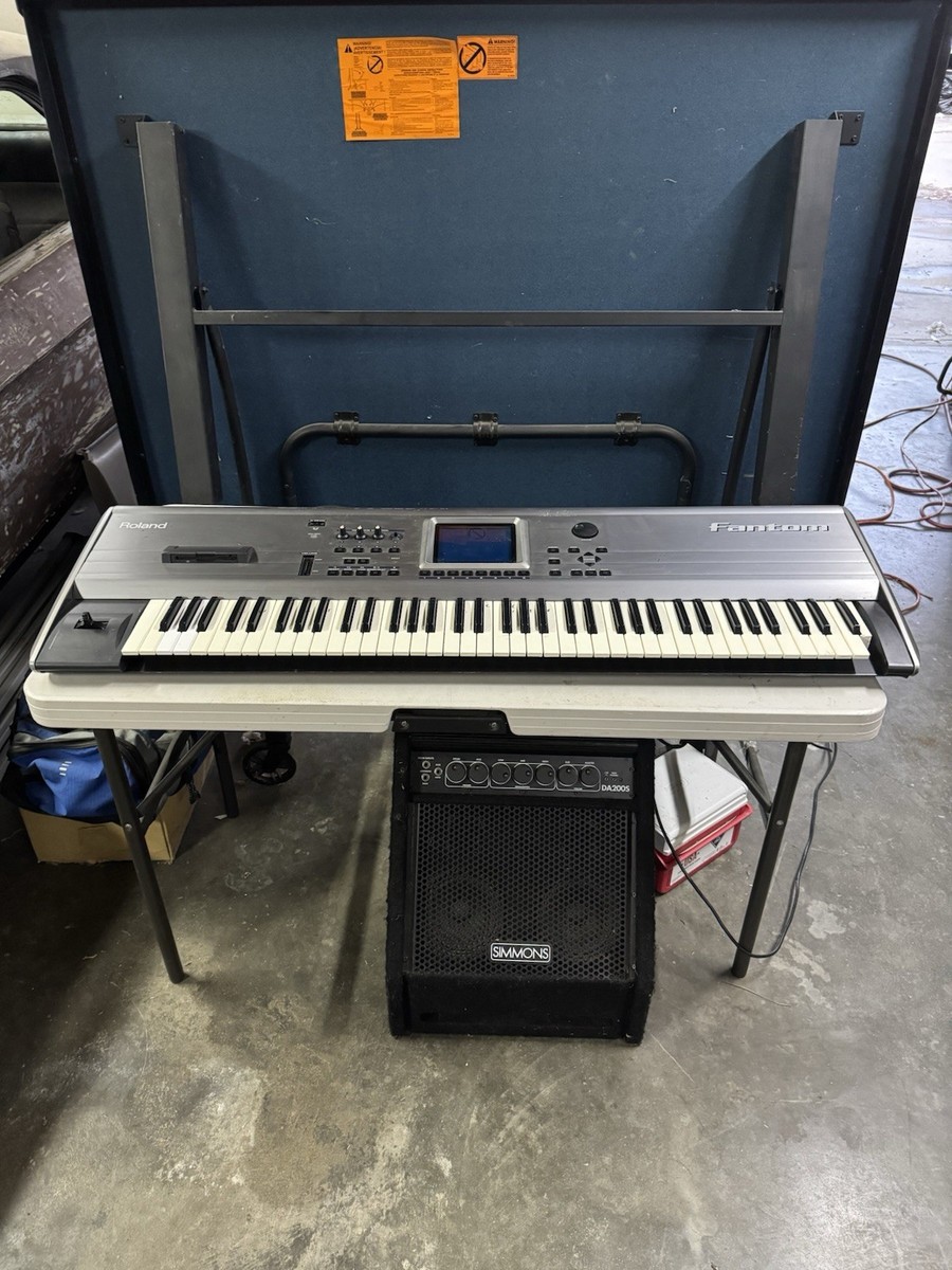 Roland FA-76 Fantom FA76 Synthesizer Keyboard MIDI Vintage