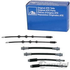 6xATE BREMSSCHLAUCH VORNE+HINTEN passend für BMW 1er 3er E81 E82 E87 E90 E91 E92