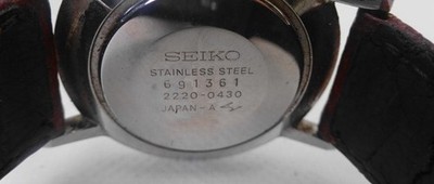 Seiko Chariot Manual Winding Watch Vintage 2220 0430 Japan Made