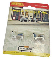 Hornby Skaledale R8676 Parcel Cases Trolley OO Model Railway Layout Blister Pack