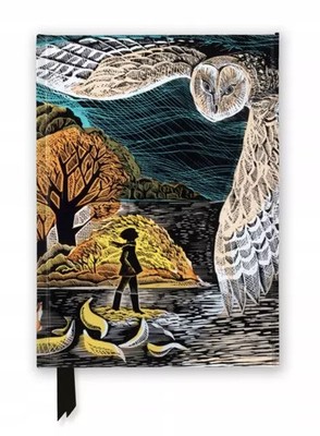 9781804176931 Angela Harding: October Owl (Foiled Journal) Flame Tree Publishing