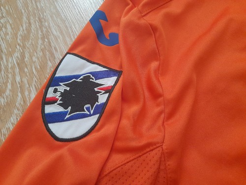MAGLIA SHIRT FOOTBALL CALCIO SAMPDORIA JOMA ORANGE ARANCIONE. SIZE XL - Foto 10 di 11