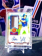 2025 Panini Boys Of Summer,  Kellon Lindsey, # PM-KLS,  PATCH AUTO,   # /49