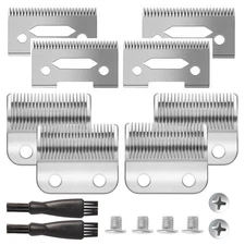 4 Pack Professional Replacement Clipper Blades,Precision 2 Holes Adjustable Hair