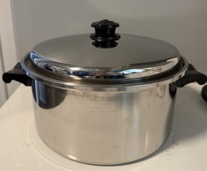 Saladmaster T304S Multi-Ply 6.5Qt Stainless Stockpot Dutch W/Lid Induction Ready