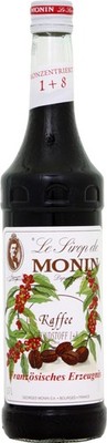 (12,52 /l) Le Sirop de Monin Kaffee Sirup Cafe 1:8 0,7l Flasche