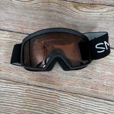 Smith Frontier Snow Goggles Black Fog-X Anti-Fog Cylindrical Lens S1 Filter