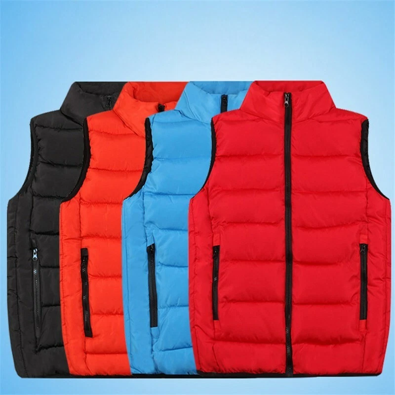 Sleeveless Vest Heated Down Heated Cloth Gilet Body Warmer Gentlemen - Image 2 of 4