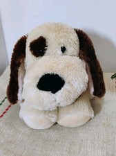 Russ Berrie DOG the Dog Puppy Cream Brown Plush Stuffed Animal 35921
