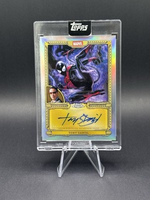 2026 Topps Marvel Mint - Tony Daniel Comic Artist Auto With Nightcrawler Picture